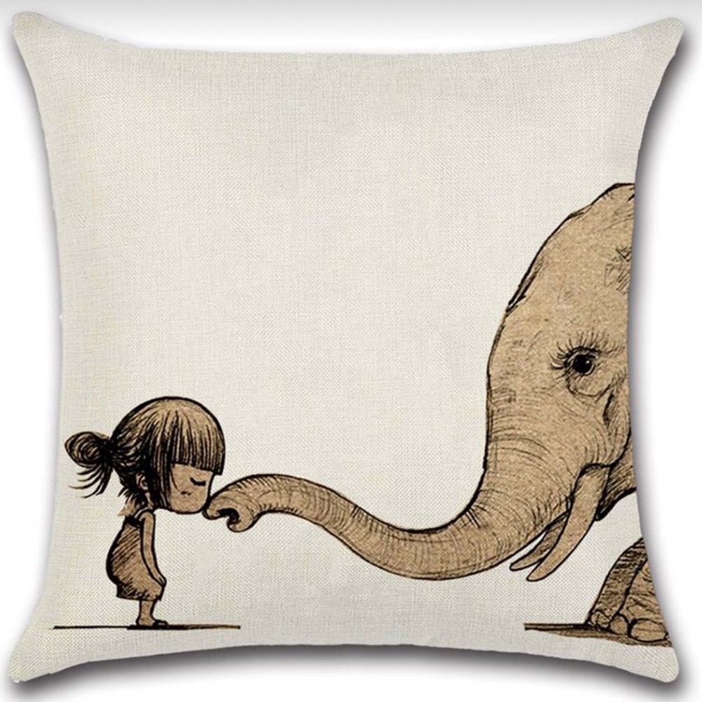Super cute set of 2 fun decorative cushion covers - Picture 2 of 5